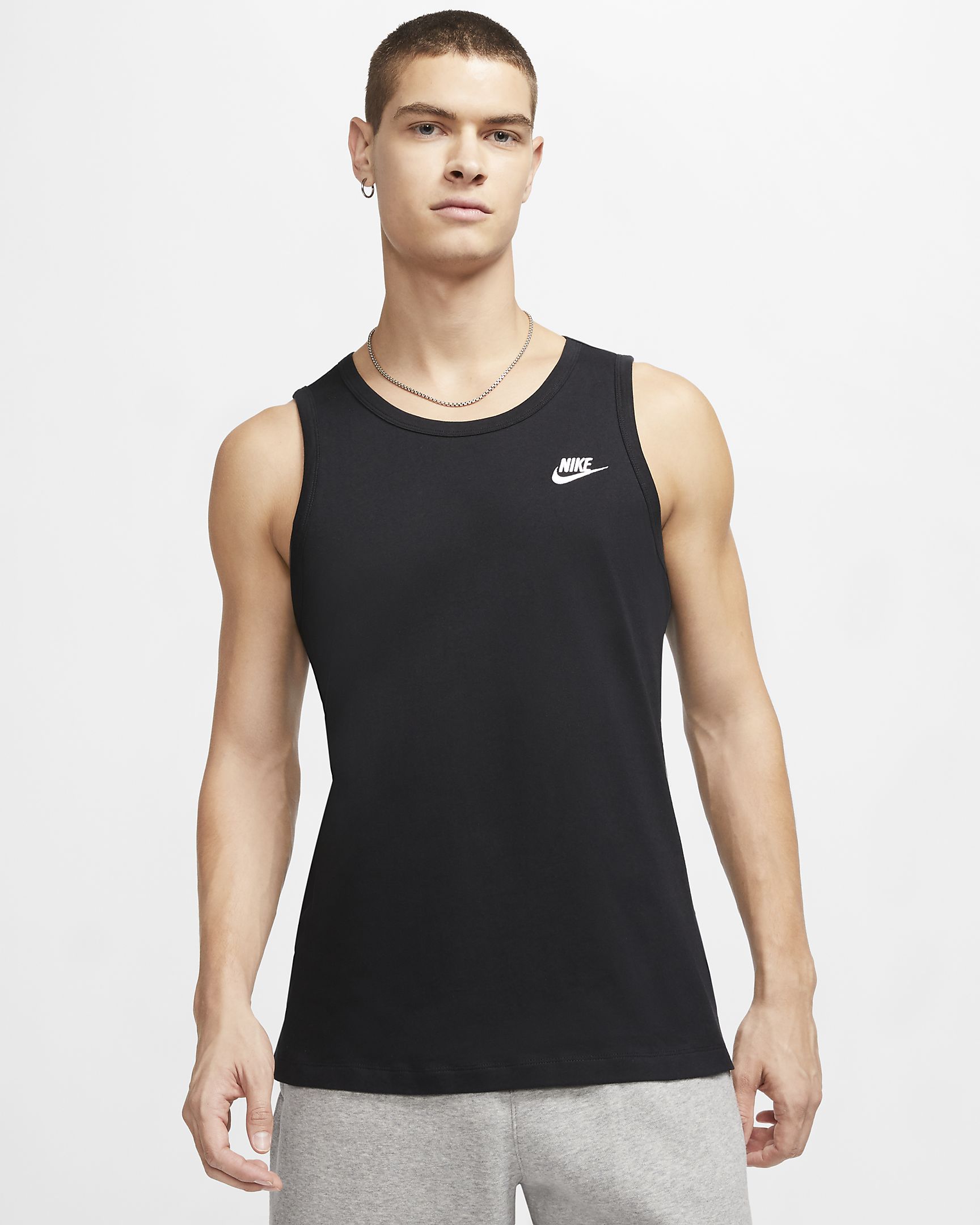 Nike Marškinėliai NSW Club Tank BQ1260-010